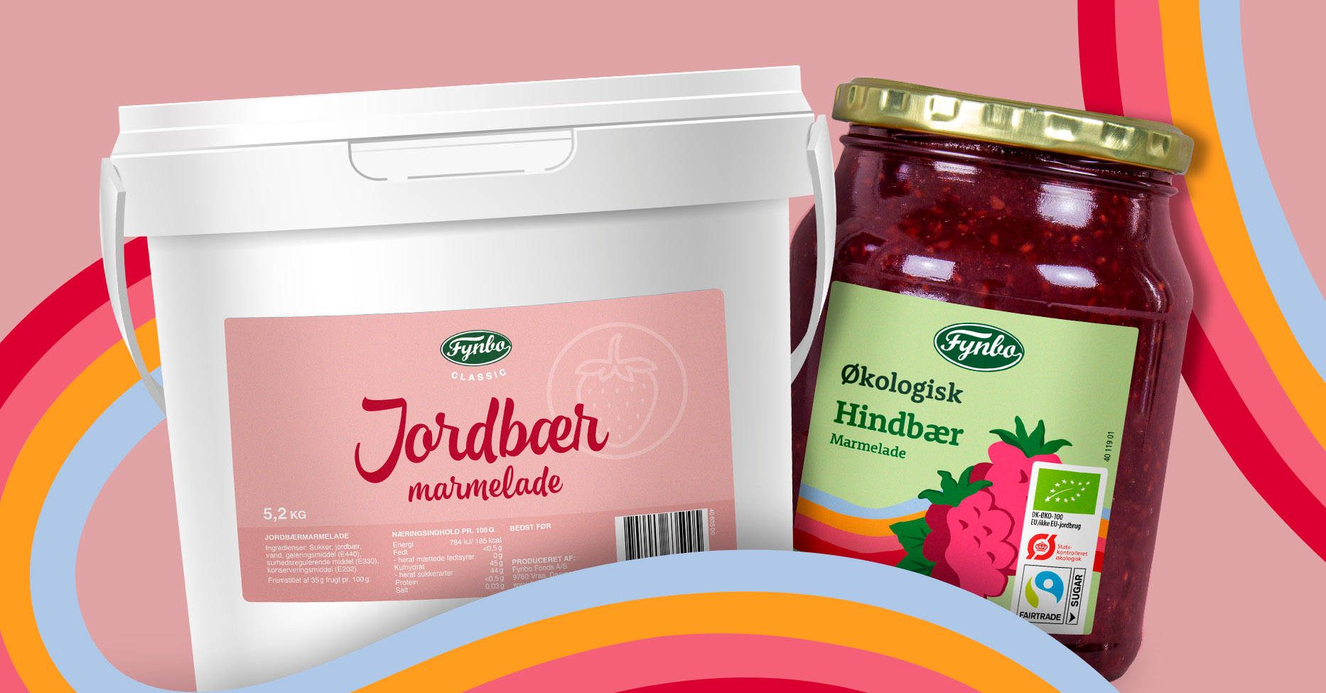 Foodservice Jam Marmelade Syltetoej Lys